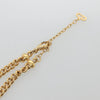 Secondhand Christian Dior CD Pendant Necklace Gold-plated