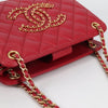 Secondhand Chanel Once Upon a Time Chain CC Accordion Tote Quilted