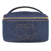 Chanel Vintage CC Vanity Case Denim