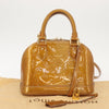 Louis Vuitton Alma Handbag Monogram Vernis