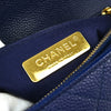 Chanel Chic Affinity Top Handle Bag Stitched Caviar