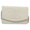 Chanel Vintage Timeless Wallet on Chain Caviar