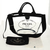 Secondhand Prada Logo Tote Clear Plastic Accessories