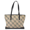Secondhand Burberry Nova Check Tote Canvas and