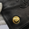 Chanel CC Turnlock Top Handle Flap Bag Patent leather