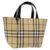 Secondhand Burberry Nova Check Tote canvas check pattern