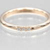 Tiffany & Co. Forever Wedding Band Ring 18K Pink Gold with Diamonds