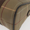 Secondhand Burberry Nova Handbag Khaki Canvas Bags