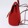 Salvatore Ferragamo Gancini Flap Drawstring Backpack Leather