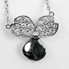 Tiffany & Co. Paper Flowers Pendant Necklace Platinum and Diamonds