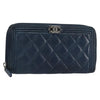 Secondhand Chanel Boy Yen Wallet Quilted