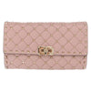 Valentino Garavani Rockstud Spike Wallet on Chain Quilted Leather