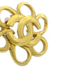 Secondhand Chanel Vintage CC Flower Clip-On Earrings