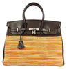 Hermes Birkin Handbag Vibrato and Box Calf