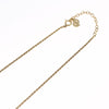 Secondhand Christian Dior CD Pendant Necklace Gold-plated