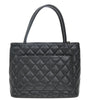 Chanel Medallion Tote Quilted Caviar