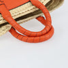 Chloe Marcie Basket Bag Raffia and Leather