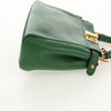 Secondhand Fendi Peekaboo Bag Green Leather Bags