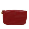 Secondhand Givenchy 4G pouch Red Leather Accessories