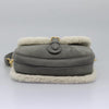 Christian Dior Bobby Flap Bag Shearling and Suede