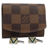 Secondhand Louis Vuitton Cufflinks Case Damier