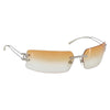 Chanel Logo CC Sunglasses Metal