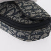 Christian Dior Saddle Zip Pouch Diorissimo Canvas