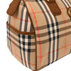 Burberry Nova Check Bowling Bag Canvas
