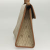 Christian Dior Vintage Honeycomb Handbag Canvas Leather