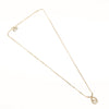 Secondhand Christian Dior CD Pendant Necklace Gold-plated