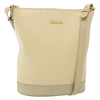 Secondhand Burberry Shoulder Bag Beige Leather Bags
