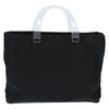 Secondhand Prada Resin Handle Tote Tessuto