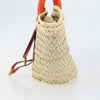 Chloe Marcie Basket Bag Raffia and Leather
