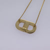Secondhand Christian Dior CD Pendant Necklace Gold-plated