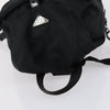 Secondhand Prada Double Front Pocket Backpack Tessuto