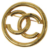 Chanel CC Brooch Metal