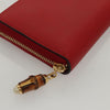 Secondhand Gucci Bamboo Tassel Zip Organizer Wallet