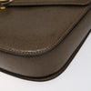 Secondhand Gucci Vintage Handbag Brown Leather Bags