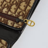 Christian Dior Vintage Trotter Shoulder Bag Canvas