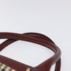 Secondhand Burberry Nova Check Tote Canvas and