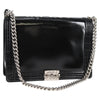 Secondhand Chanel Reverso Boy Flap Bag Patent