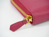 Prada Zip Around Tab Wallet Saffiano Leather