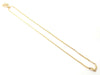 Cartier Double Heart Pendant Chain Yellow and White Gold Necklace Secondhand