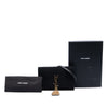 Secondhand Saint Laurent Embroidered Satin Monogram Kate Tassel Wallet on Chain