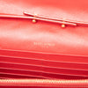 Secondhand Saint Laurent Grain De Poudre Chevron Monogram Envelope Wallet on Chain