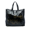 Secondhand Saint Laurent Large Textured Patent Y Mail Tote