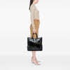 Secondhand Saint Laurent Large Textured Patent Y Mail Tote