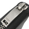 Secondhand Saint Laurent Leather Tiny Cassandre Zip Around Long Wallet