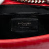 Secondhand Saint Laurent Medium Croc Embossed Leather Kate Tassel Crossbody