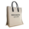 Secondhand Saint Laurent Mixed Fibers Rive Gauche North South Tote